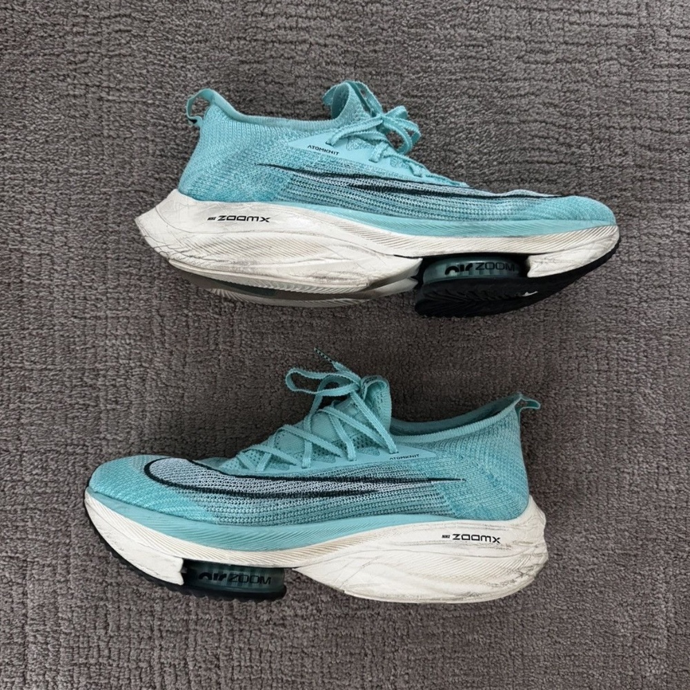 Nike Air Zoom Alphafly Next% Sneakers - Hyper Turquoise - Size 12